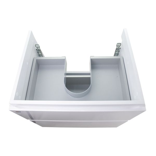 Комплект Qtap Albatross 605х725х460 White тумба підвісна + раковина урізна QT0172TP600D3060CW SD00036097 фото