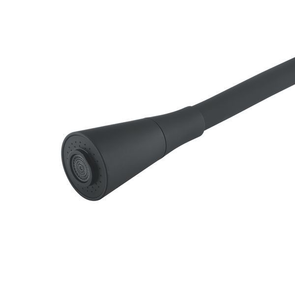 Змішувач для кухні Lidz Aria 015F31 (k35) з гнучким виливом LDARI015F31BGRP49566 Graphite/Black SD00055690 фото