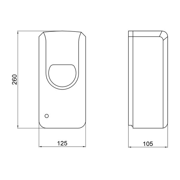 Дезінфектор Qtap Pohodli 6V безконтактний QT170WH42921 White (Zdraví) SD00049035 фото