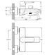 Змішувач для ванни Haiba Columbia 009 (HB0815) HB0815 фото 2