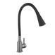 Змішувач для кухні Lidz Aria 015F31 (k35) з гнучким виливом LDARI015F31BGRP49566 Graphite/Black SD00055690 фото 4