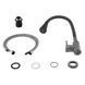 Змішувач для кухні Lidz Aria 015F31 (k35) з гнучким виливом LDARI015F31BGRP49566 Graphite/Black SD00055690 фото 8