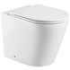 Унітаз підлоговий безбачковий MIXXUS PREMIUM BEVEL-0701-T1 580х365х430mm, система змиву TORNADO 1.0 (MP6597) MP6597 фото 1