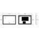 Зеркало Zerix Mirra MR05-100x70 с LED Touch, Anti-fog, димером, регулятором яркости (ZX6060) ZX6060 фото 2