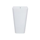 Раковина напольная моноблок Qtap Tern 440х380х830mm White с донным клапаном QT1711G302W SD00045935 фото