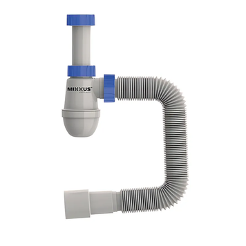 MIXXUS SU-04-A 1 1/4"x32 Сифон для умивальника без випуску 32*40/50 (MI8181) MI8181 фото