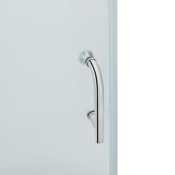 Душова кабіна Lidz Wawel SC120x80.SAT.LOW.FR, скло Frost 5 мм + Lidz Душовий піддон KAPIELKA ST120x80х14 SD00051440 фото