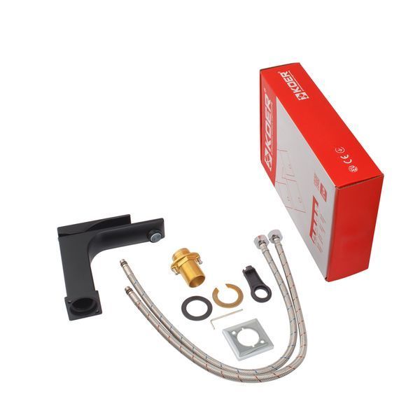 Смеситель для умывальника Koer KB-10010-05 (Цвет черный) (KR3479) KR3479 фото