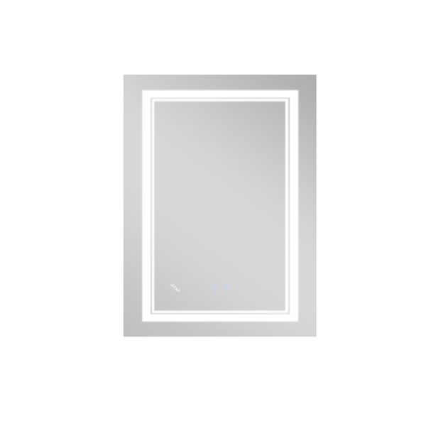 Зеркало Qtap Cardinal 600х800 с LED-подсветкой Touch, с антизапотеванием, с диммером, рег. темп. цвета (3000-6500K) QT0478C6080 SD00052325 фото