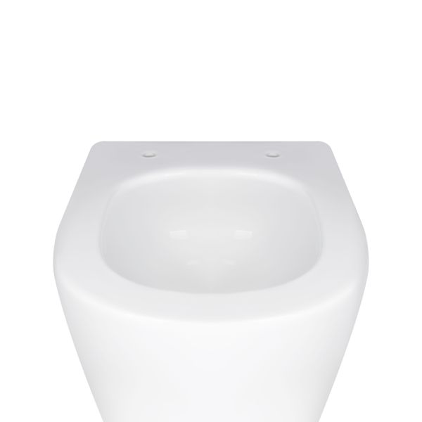 Унитаз подвесной Qtap Swan безободковый Ultra Quiet с сиденьем Soft-close QT16335179W SD00050900 фото