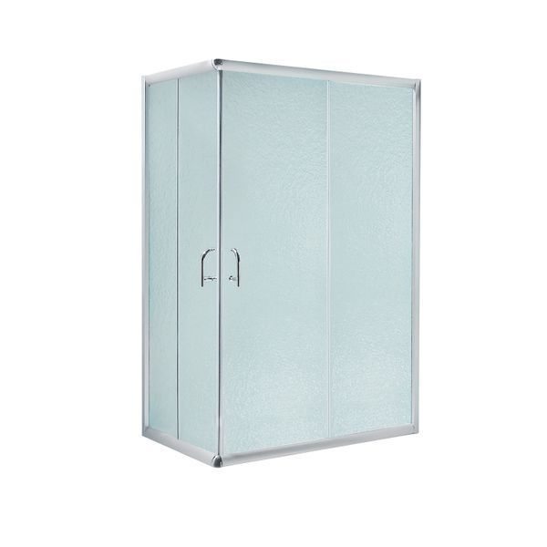 Душова кабіна Lidz Wawel SC120x80.SAT.LOW.FR, скло Frost 5 мм + Lidz Душовий піддон KAPIELKA ST120x80х14 SD00051440 фото