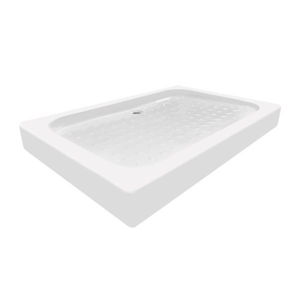 Душова кабіна Lidz Wawel SC120x80.SAT.LOW.FR, скло Frost 5 мм + Lidz Душовий піддон KAPIELKA ST120x80х14 SD00051440 фото
