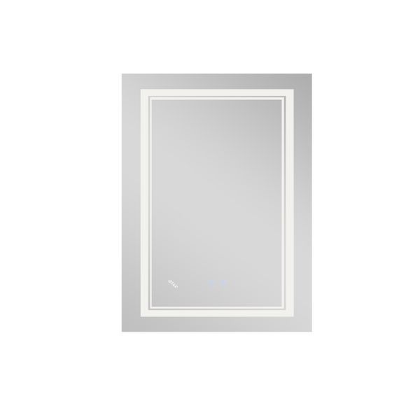 Зеркало Qtap Cardinal 600х800 с LED-подсветкой Touch, с антизапотеванием, с диммером, рег. темп. цвета (3000-6500K) QT0478C6080 SD00052325 фото