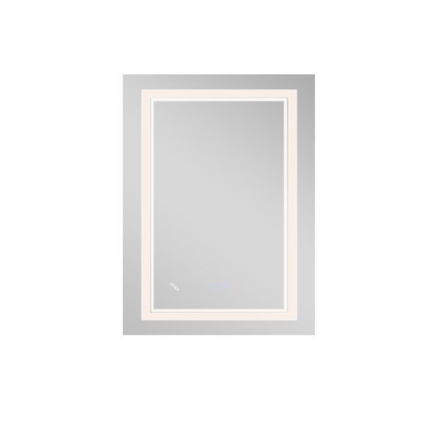 Зеркало Qtap Cardinal 600х800 с LED-подсветкой Touch, с антизапотеванием, с диммером, рег. темп. цвета (3000-6500K) QT0478C6080 SD00052325 фото