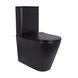 Унитаз напольный Qtap Scorpio Ultra Quiet безободковый с сиденьем Soft-Close MATT BLACK QT14226088AMB SD00052562 фото 1