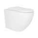 Унитаз подвесной Qtap Robin Ultra Quiet безободковый с сиденьем Soft-close 520x365x365 мм WHITE SD00052888 фото 1
