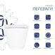 Унітаз підвісний Qtap Swan Ultra Quiet 485х360х320 мм, White, з сидінням Slim Duroplast / Soft-close / Quick Release QT16335179W SD00050900 фото 3