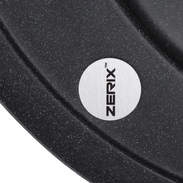 Мийка кухонна ZERIX ZS-510R-13 Графитная (ZX4537) ZX4537 фото