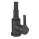 Змішувач для кухні Zerix Rex-011 Black Refl.Black з нерж.сталі (Колір чорний+силік.вилив чорний) (ZX6132) ZX6132 фото 6