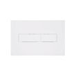 Клавіша змиву Qtap Standard 152x236x28 мм, White, лінійна QTSTD164W49471