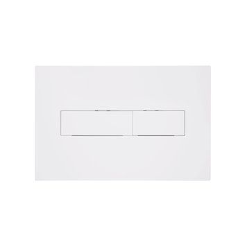 Клавіша змиву Qtap Standard 152x236x28 мм, White, лінійна QTSTD164W49471 SD00055595 фото