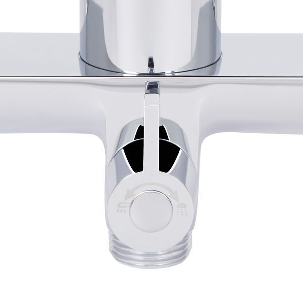 Змішувач для ванни Qtap Vlasta New, Chrome (k35) з довгим поворотним виливом та душовим гарнітуром QTVLA260CRM45644 SD00051768 фото