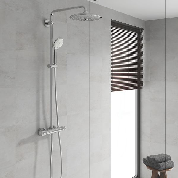 Душова система з термостатом для душа Grohe Euphoria System (27296003) 27296003 фото