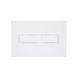 Клавіша змиву Qtap Standard 152x236x28 мм, White, лінійна QTSTD164W49471 SD00055595 фото 1