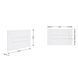 Клавіша змиву Qtap Standard 152x236x28 мм, White, лінійна QTSTD164W49471 SD00055595 фото 2