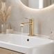 Смеситель для умывальника Mixxus Premium DALI 001 NUT Brushed Gold (MI6762) MI6762 фото 3