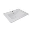 Раковина Qtap Albatross 620х460х180 White без донного клапана QT01113060CW1