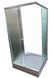 Душевая кабина с низким поддоном Mixxus CUBIC SCT01-100x100x195-FB CHROME матовое стекло 4мм (MI6904) MI6904 фото 3