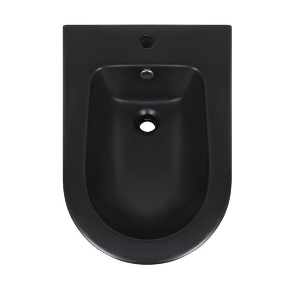 Біде підлогове Qtap Scorpio 530x360x395 Matt black QT14441003CMB SD00042524 фото