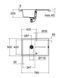 Композитна мийка для кухні Grohe K400 універсальна 780х500х205 мм, чорна матова (31639AP0) 31639AP0 фото 2