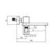 Змішувач для ванни з коротким виливом Koer KB-41009-05 (Колір чорний) (KR3503) KR3503 фото 7