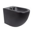 Биде напольное Qtap Robin 565x360x405 Matt black QT13442141CMB