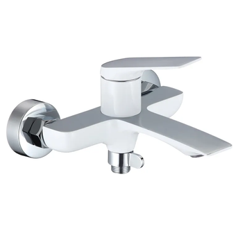 Змішувач для ванни Mixxus Premium DERBY 009 (EURO) WHITE-CHROME (MI6615) MI6615 фото