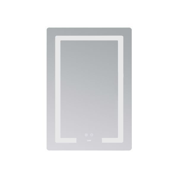Зеркало Lidz Kubis (KU2) 600х800 с LED-подсветкой Touch, с антизапотеванием, с диммером, рег. яркости LD78LF937608048449 SD00054573 фото