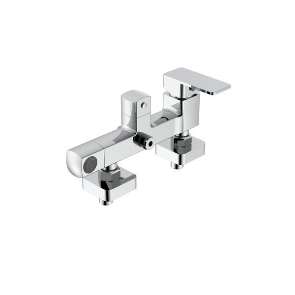 Душова система для кабіни Qtap Capricorn на три споживача (з виливом) 53103KNC Chrome SD00047514 фото