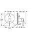 Смеситель скрытого монтажа на 3 потребителя Grohe Essence New (24092001) 24092001 фото 2