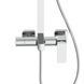 Душова система для кабіни Qtap Capricorn на три споживача (з виливом) 53103KNC Chrome SD00047514 фото 4