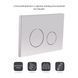 Панель смыва для унитаза Qtap Nest QT0111M11111SAT SD00038778 фото 3