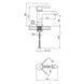 Смеситель для раковины Kroner KRP Essen - SCH010 CV024322 фото 2