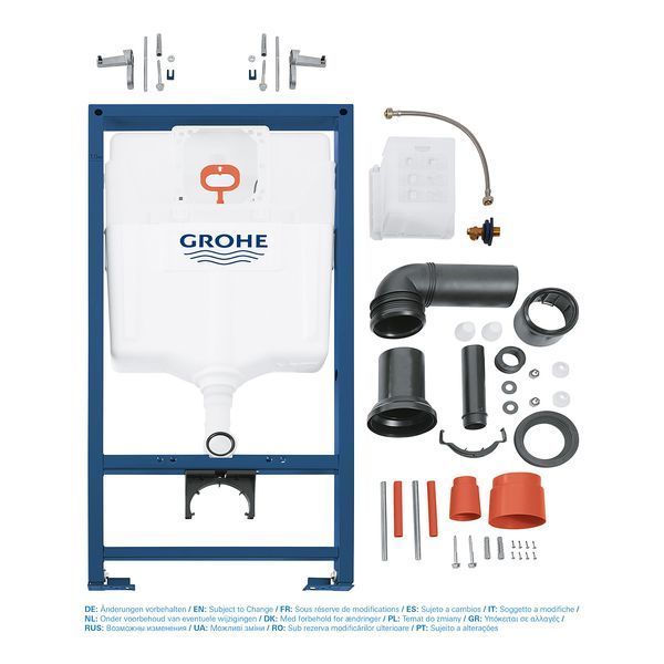 Інсталяція для підвісного унітазу Grohe Rapid SL пневматична, без панелі змиву 1130&times;500&times;230 мм (38536001) 38536001 фото