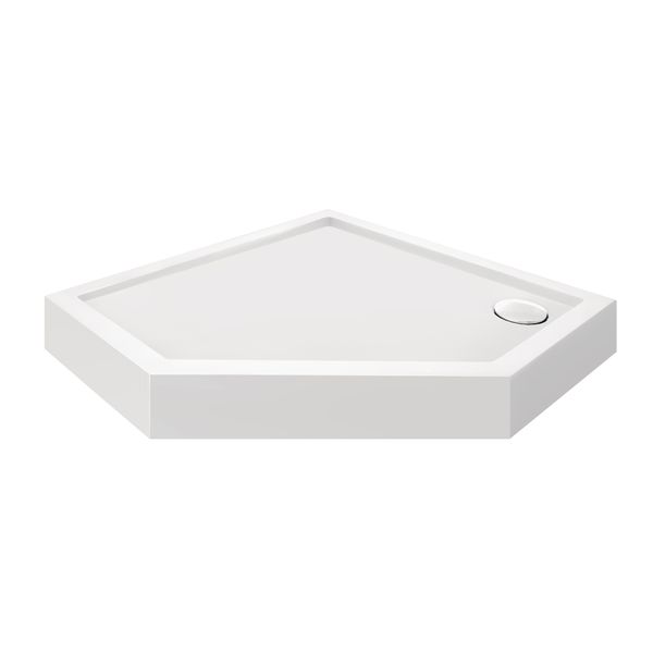 Душевой поддон Qtap Diamond 301112 100x100x12 см + сифон SD00046993 фото