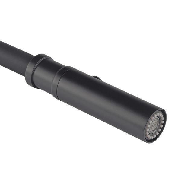 Змішувач для кухні Koer KI-70026-05 з чорним силіконовим виливом (KR5210) KR5210 фото
