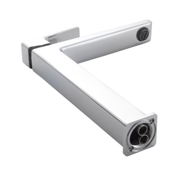 Змішувач латунний для раковини Lidz Orion 001FH високий (k25) LDORI001FHCRM48096 Chrome SD00054220 фото