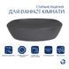 Раковина накладная Qtap Robin 500х380х140 мм, Anthracite, прямоугольная, с донным клапаном QT04116302AN SD00054296 фото 3
