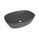 Раковина накладная Qtap Robin 500х380х140 мм, Anthracite, прямоугольная, с донным клапаном QT04116302AN SD00054296 фото 1