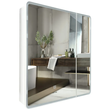 Дзеркальна шафка Mixxus Premium Olivary CM01-60x70x13см з LED Touch, димером, регулятором яскравості (MI8294)